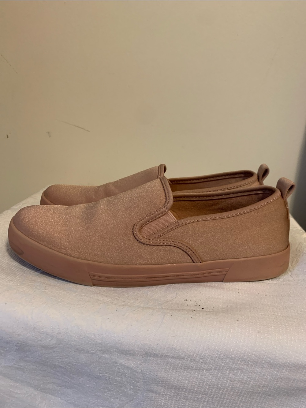 Call It Spring Fiamma Women's Slip-Ons in Blush